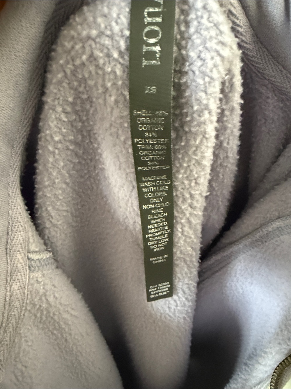 Vuori Lavender Sherpa-Lined Hoodie - Picture 2 of 2